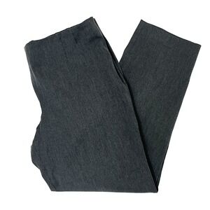 Talbots Womens Dress Pants‎ Sz 16 Gray Side Zip High Rise Stretch Career Trouser